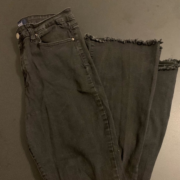 YMI Denim - YMI Black Distressed Flare Jeans size 13/31
